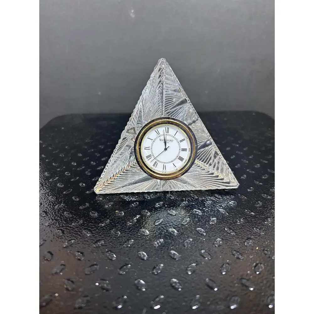 Waterford Pyramid Clock